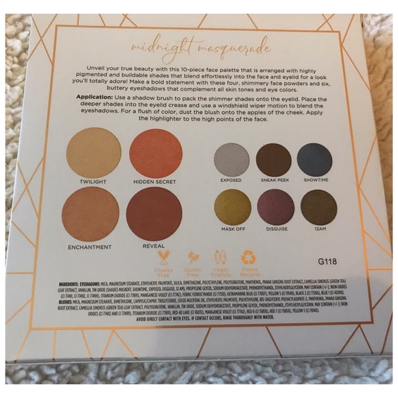 Pur Midnight Masquerade Face Palette - Picture 2 of 4